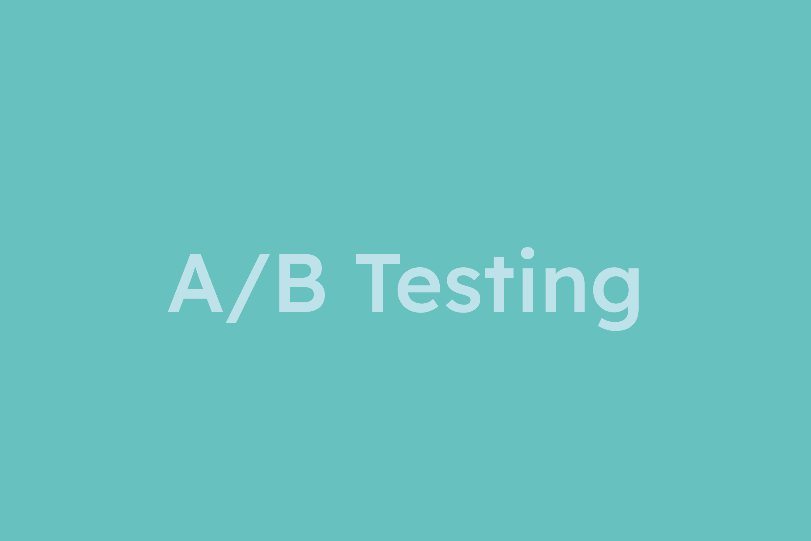 A/B Testing erklärt im Glossar von Campaign