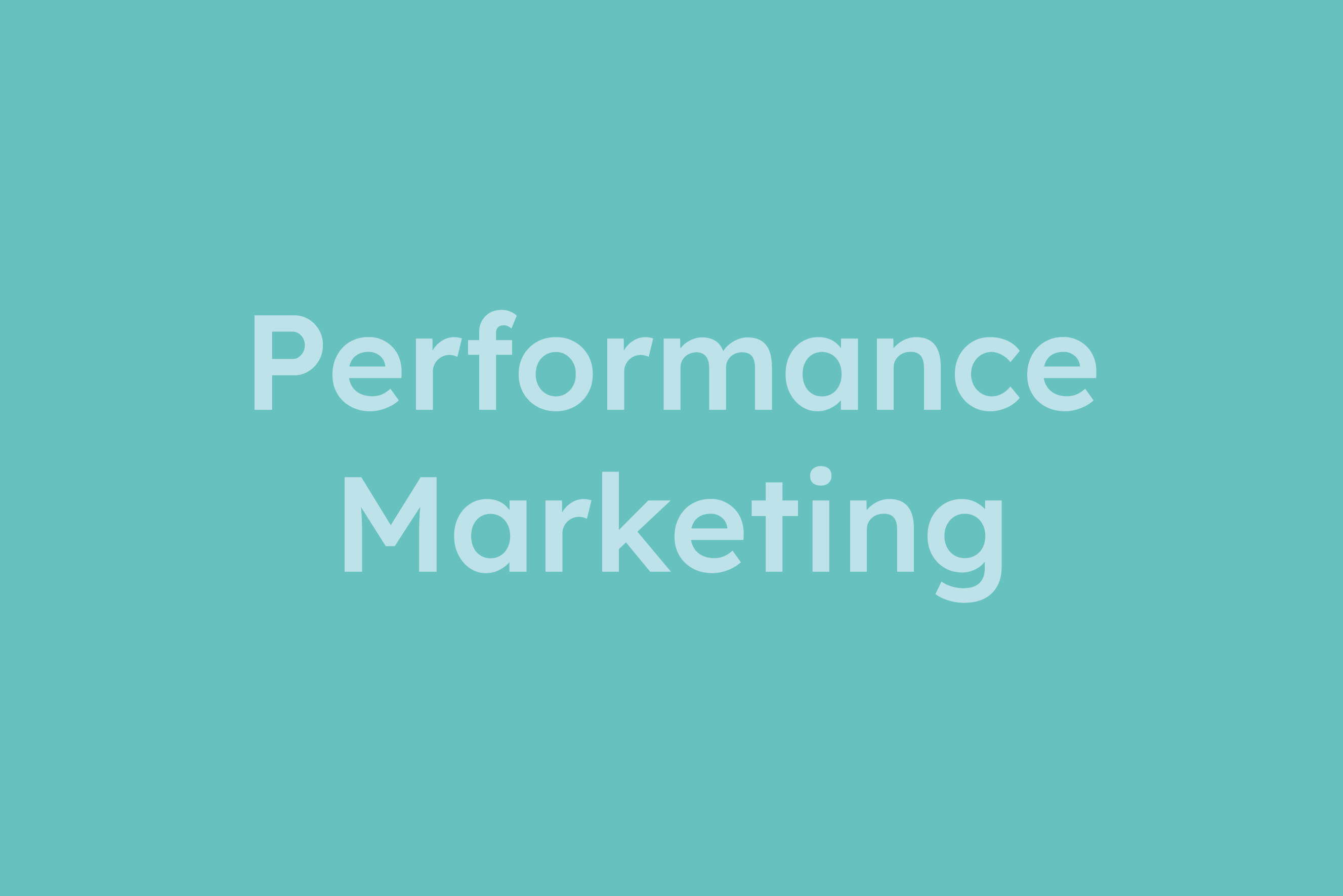 Performance Marketing erklärt im Glossar von Campaign