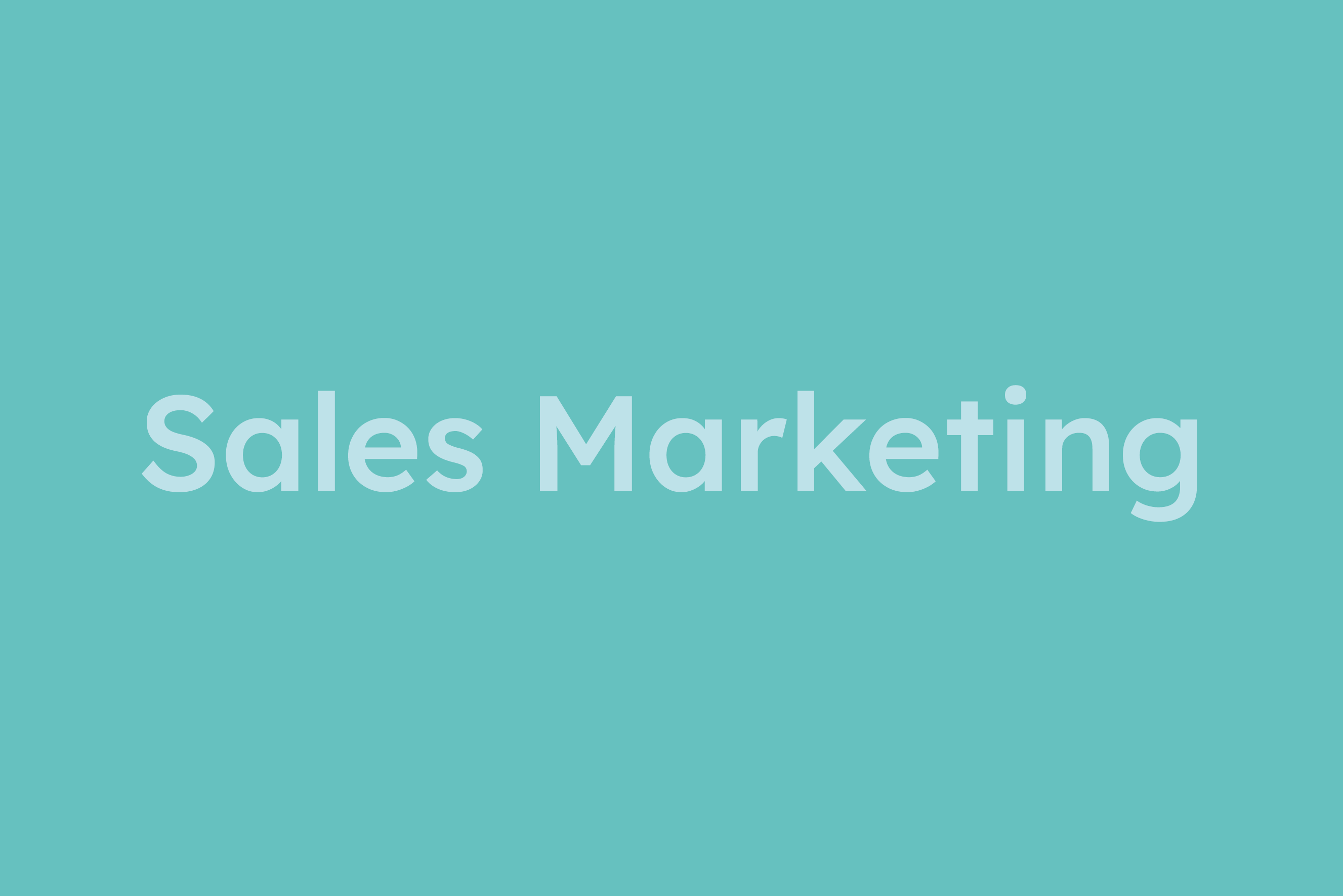 Sales Marketing erklärt im Glossar von Campaign