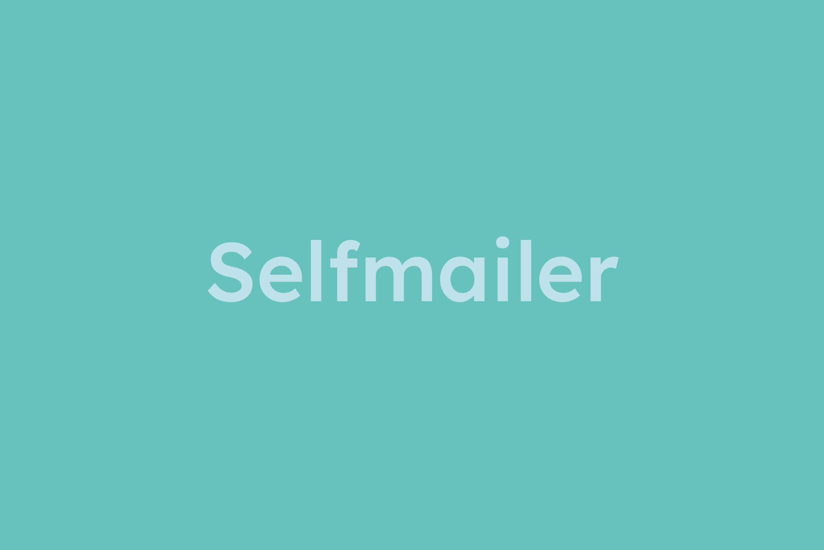 Selfmailer erklärt im Glossar von Campaign